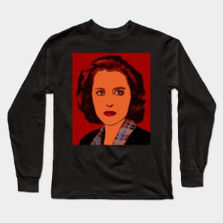 gillian anderson Long Sleeve T-Shirt